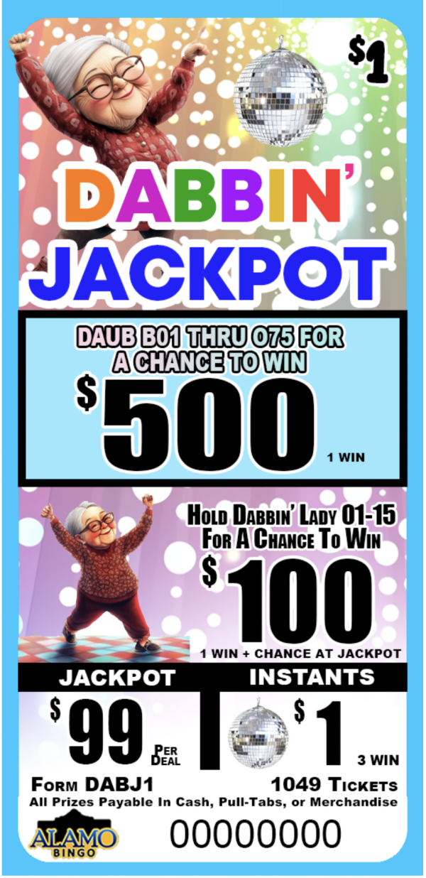 ALAMO: Dabbin' Jackpot (1049 Ct) - Image 2